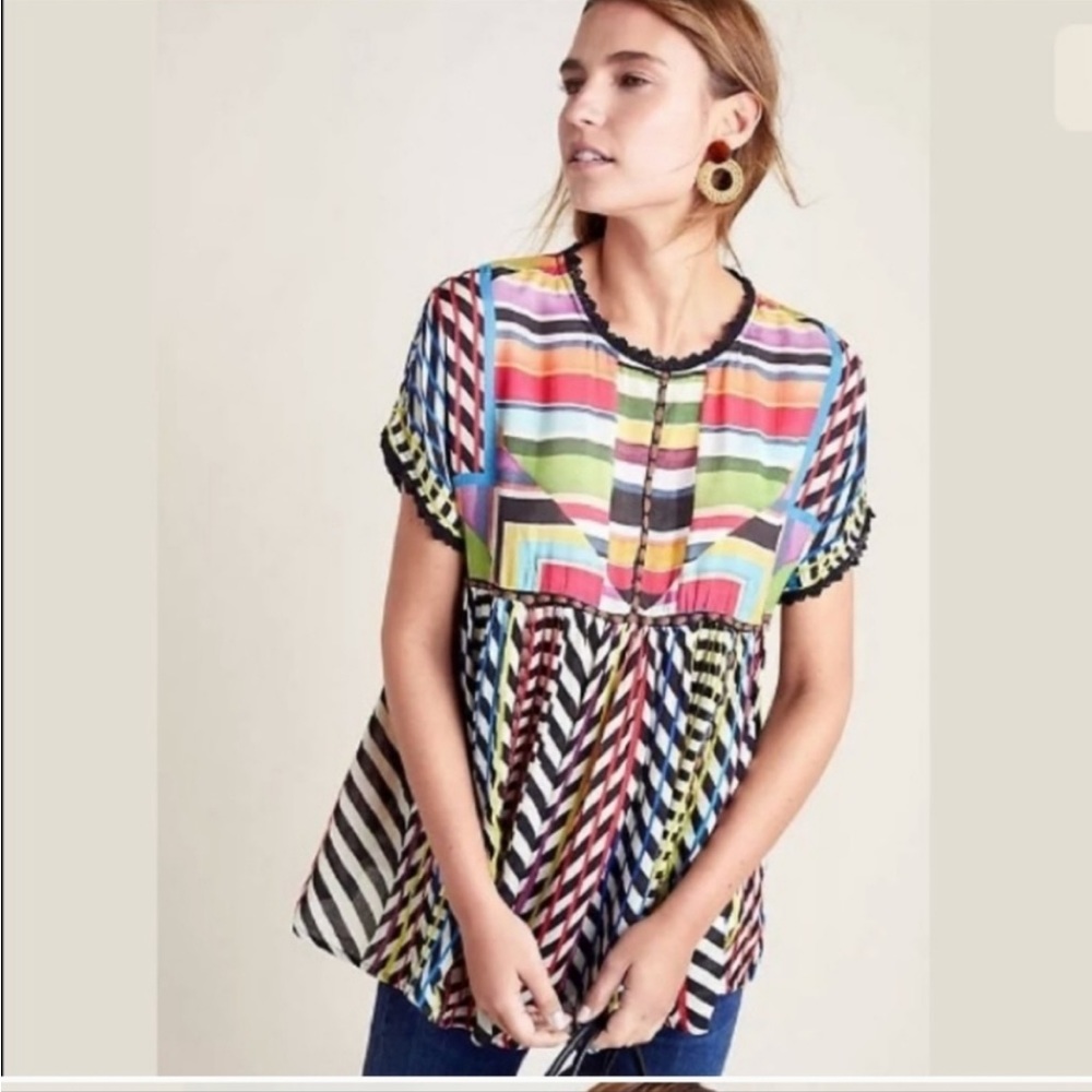 NWT Anthropologie Conditions Apply Kynsa Tunic
